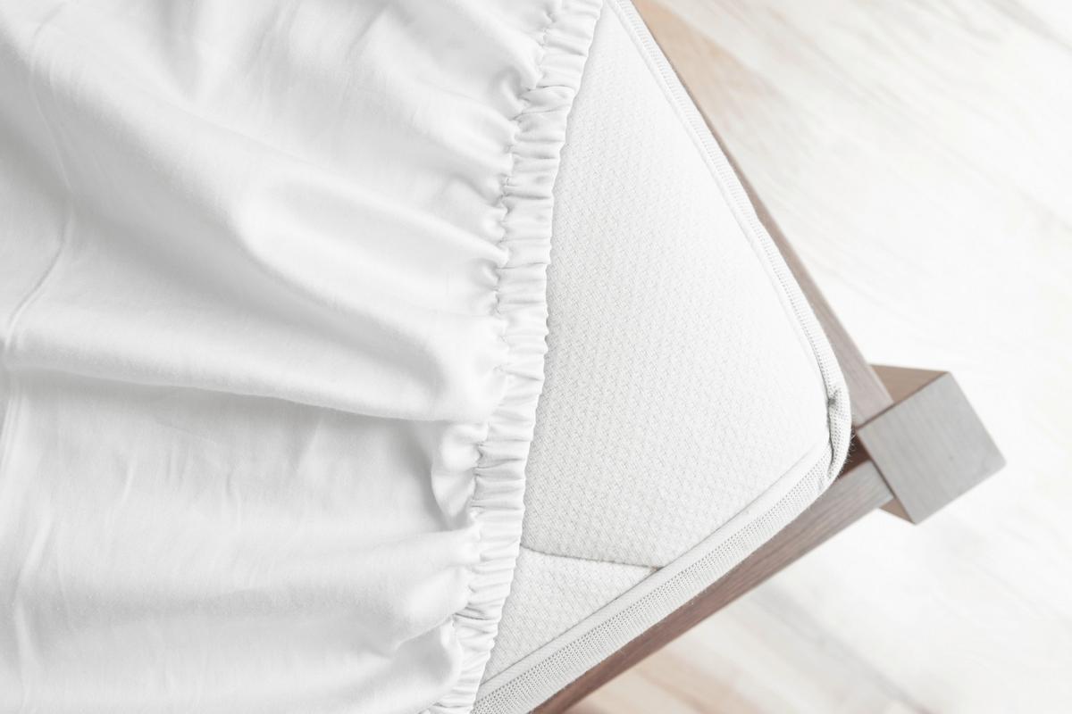 SPANNLEINTUCH WEISS 180X220 CM - Weiß, Basics, Textil (180/220cm)