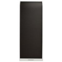 Aktenschrank Graphitfarben/Weiß B: 69 cm - Graphitfarben/Weiß, MODERN, Holzwerkstoff/Kunststoff (69/192/44cm) - Livetastic