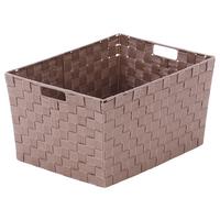 Polckosár Carolyn - világosbarna, Basics, műanyag (43/32/23cm) - Ondega