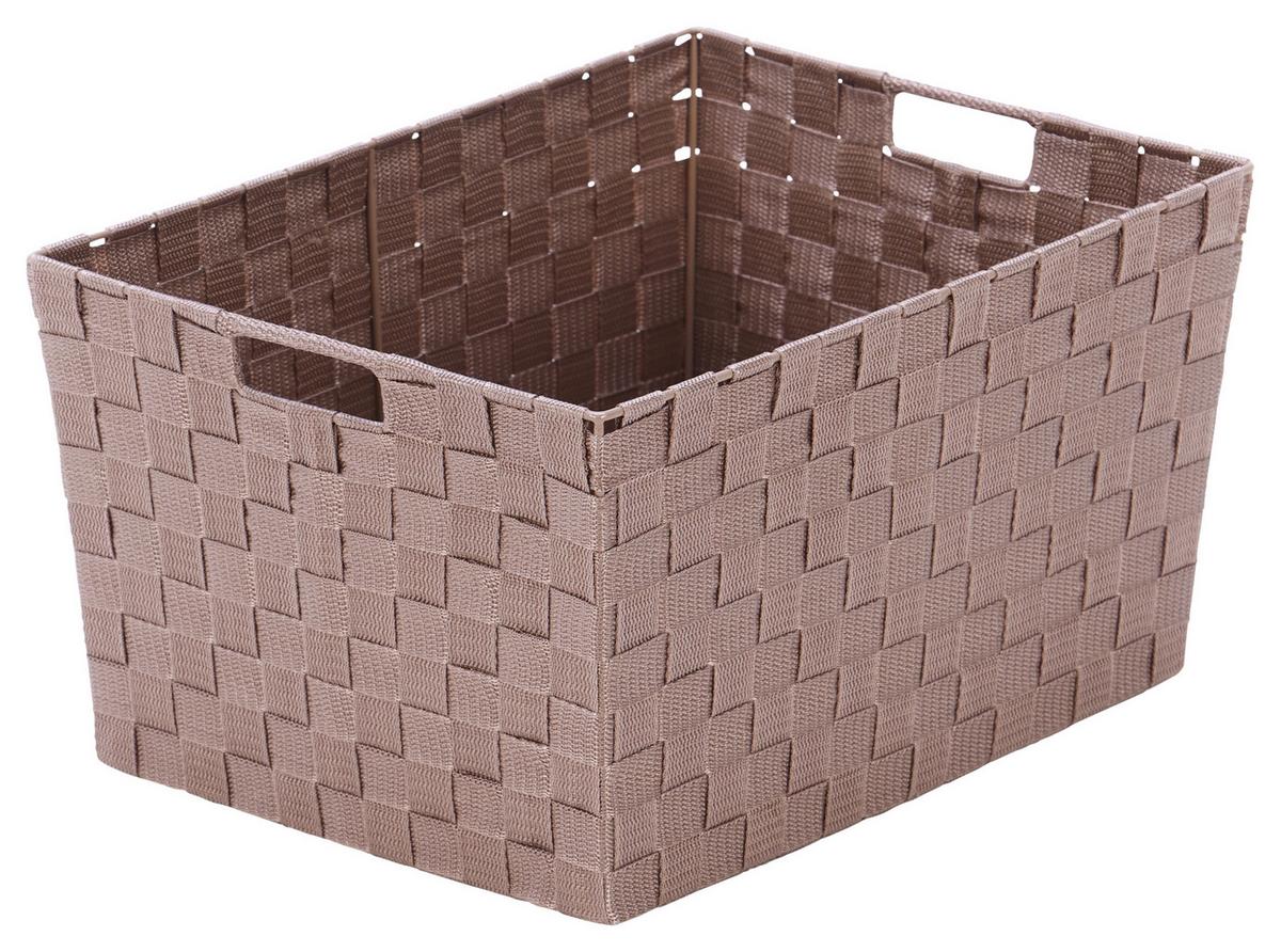 Polckosár Carolyn - világosbarna, Basics, műanyag (43/32/23cm) - Ondega
