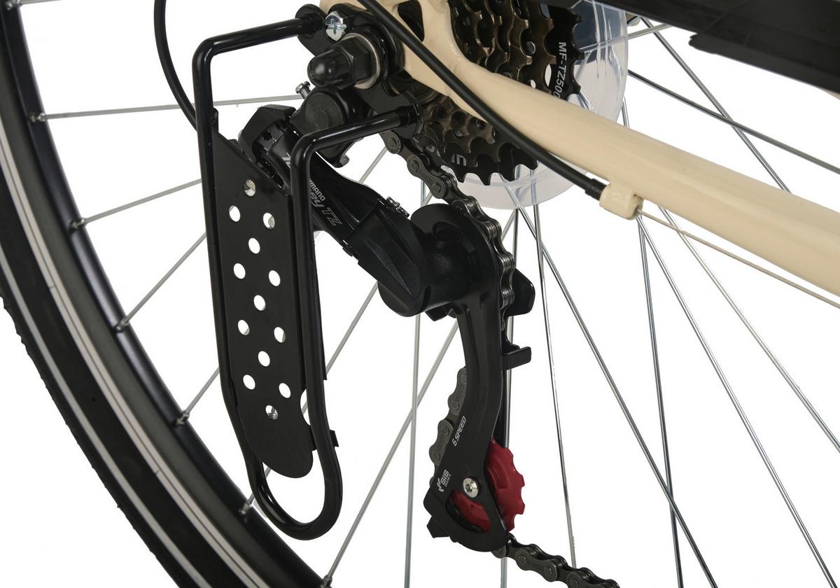 Citybike Hollandia City Next Perlmutt, 28 Zoll - Perlmutt, Basics, Metall (25/140/60cm)