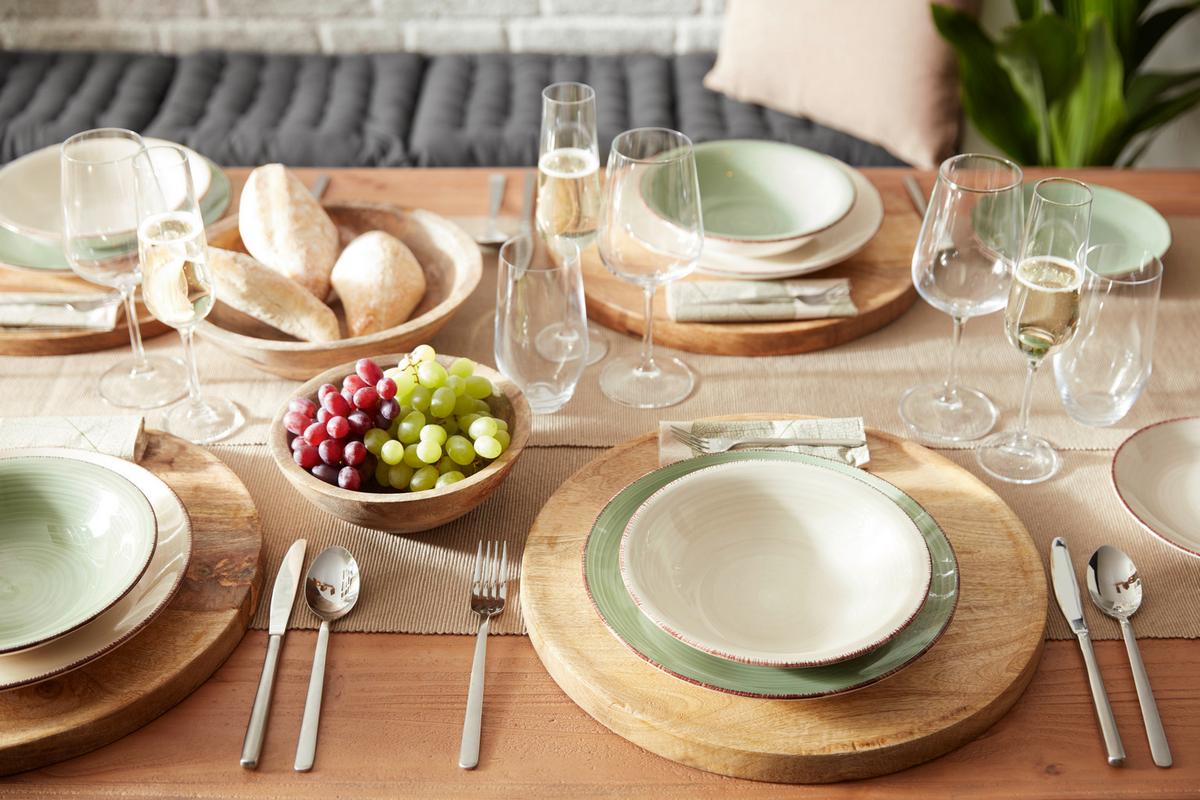 PODLOŽKA POD TALÍŘ MANGO - hnědá, Moderní, dřevo (38/2cm)