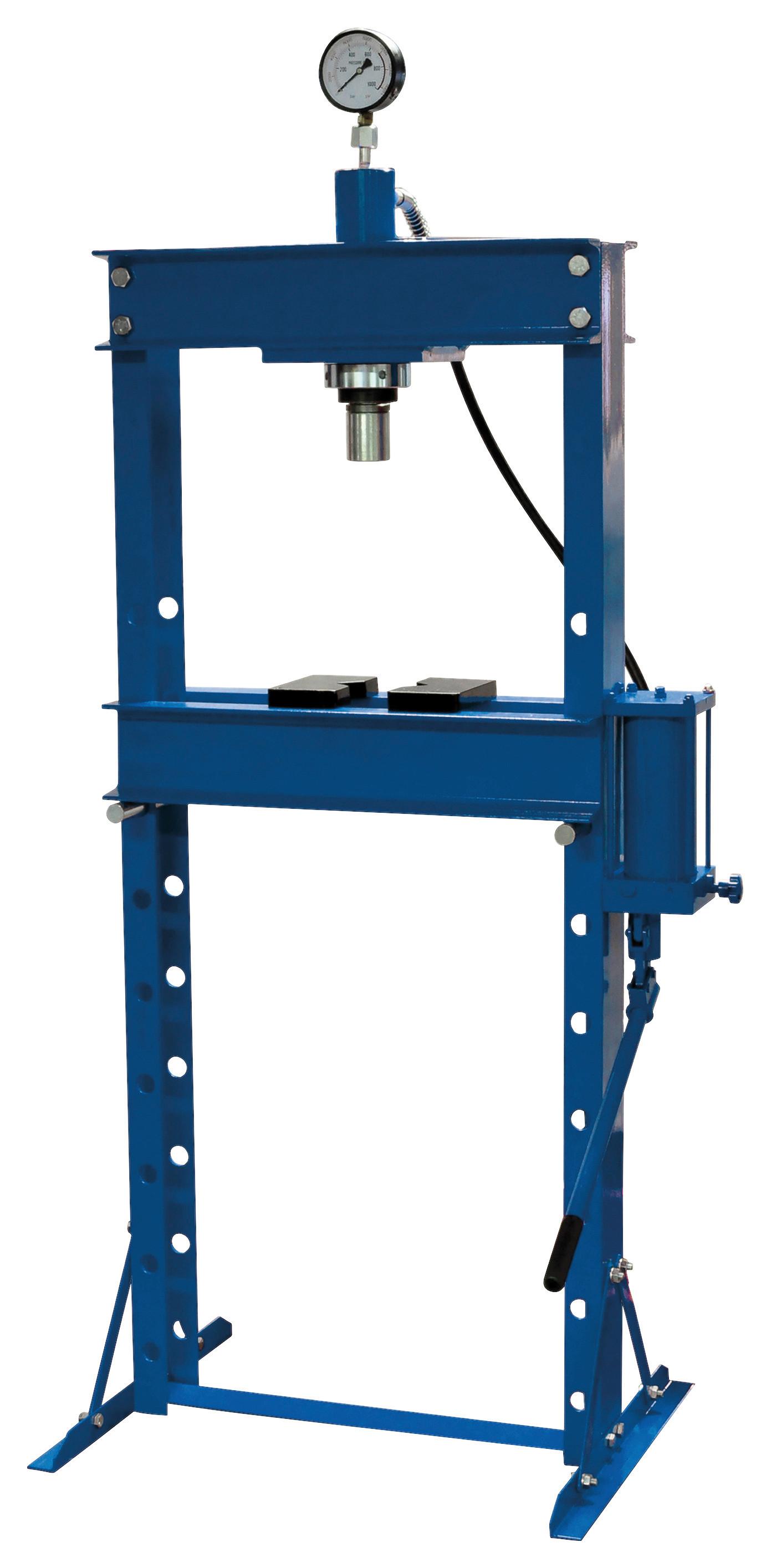 Hydraulik-werkstattpresse 9246 - Blau, Basics (55/175/71cm)