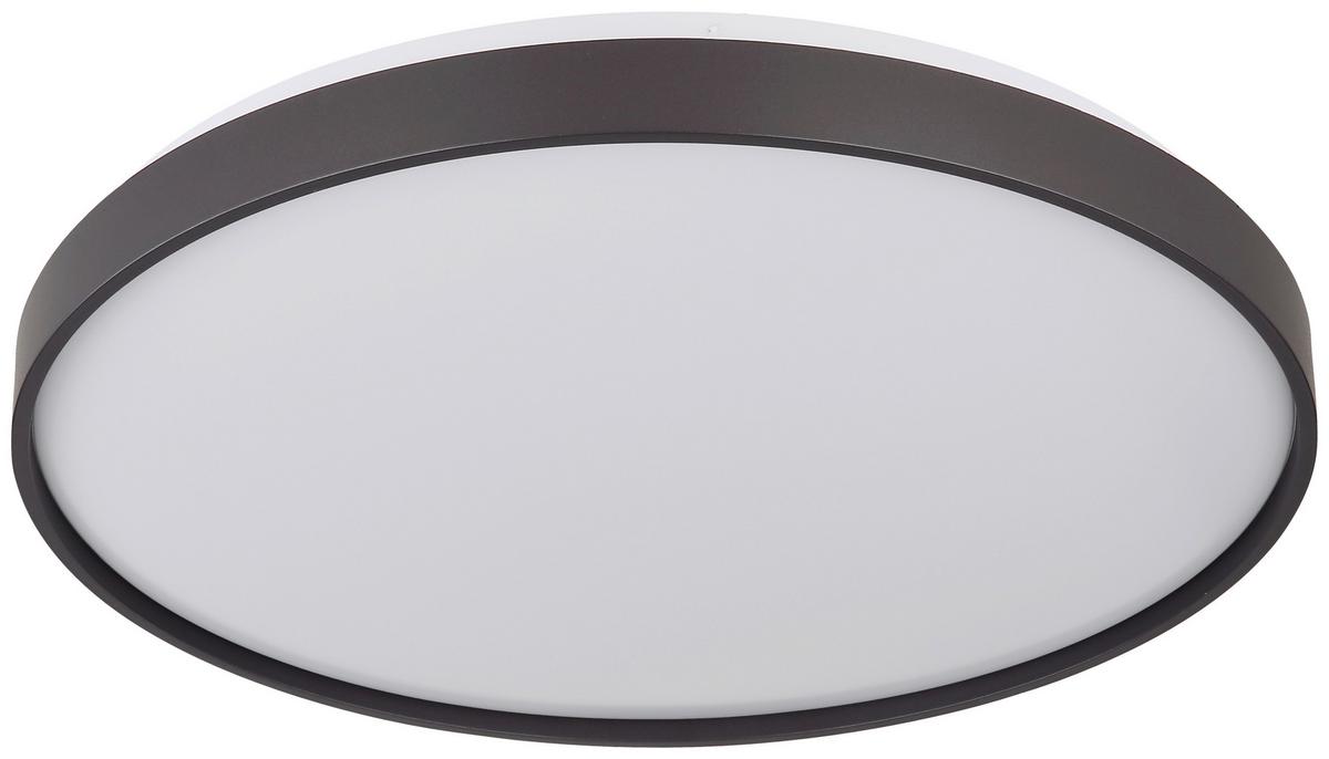 Led Mennyezeti Lámpa Luka - opál/antracit, Modern, műanyag/fém (48cm) - Luca Bessoni