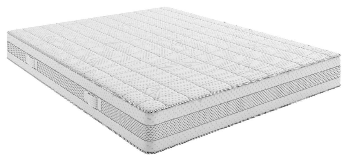 TASCHENFEDERKERNMATRATZE Best 120x200cm sehr fest - Weiß, Basics, Textil (120/200cm) - Livetastic