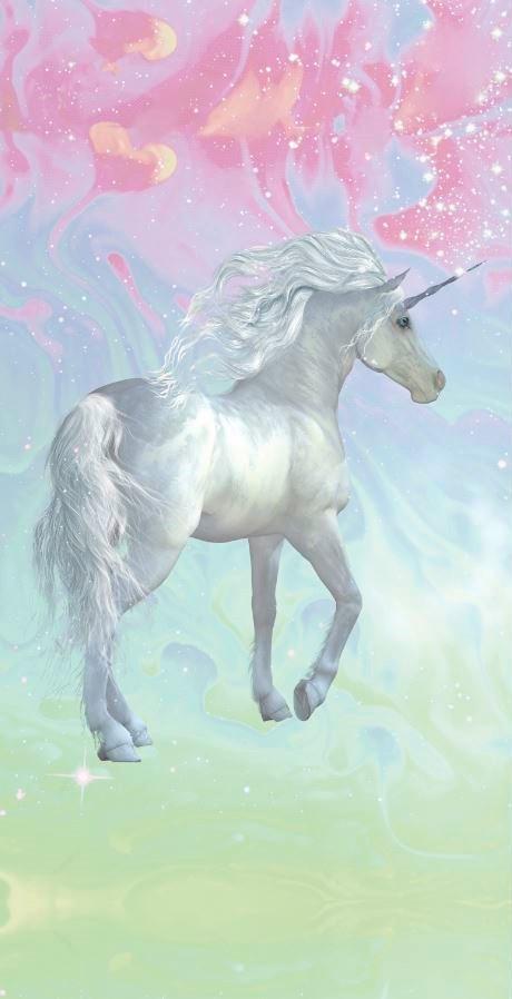 Strandtuch Unicorn Multicolor 75x150 cm
