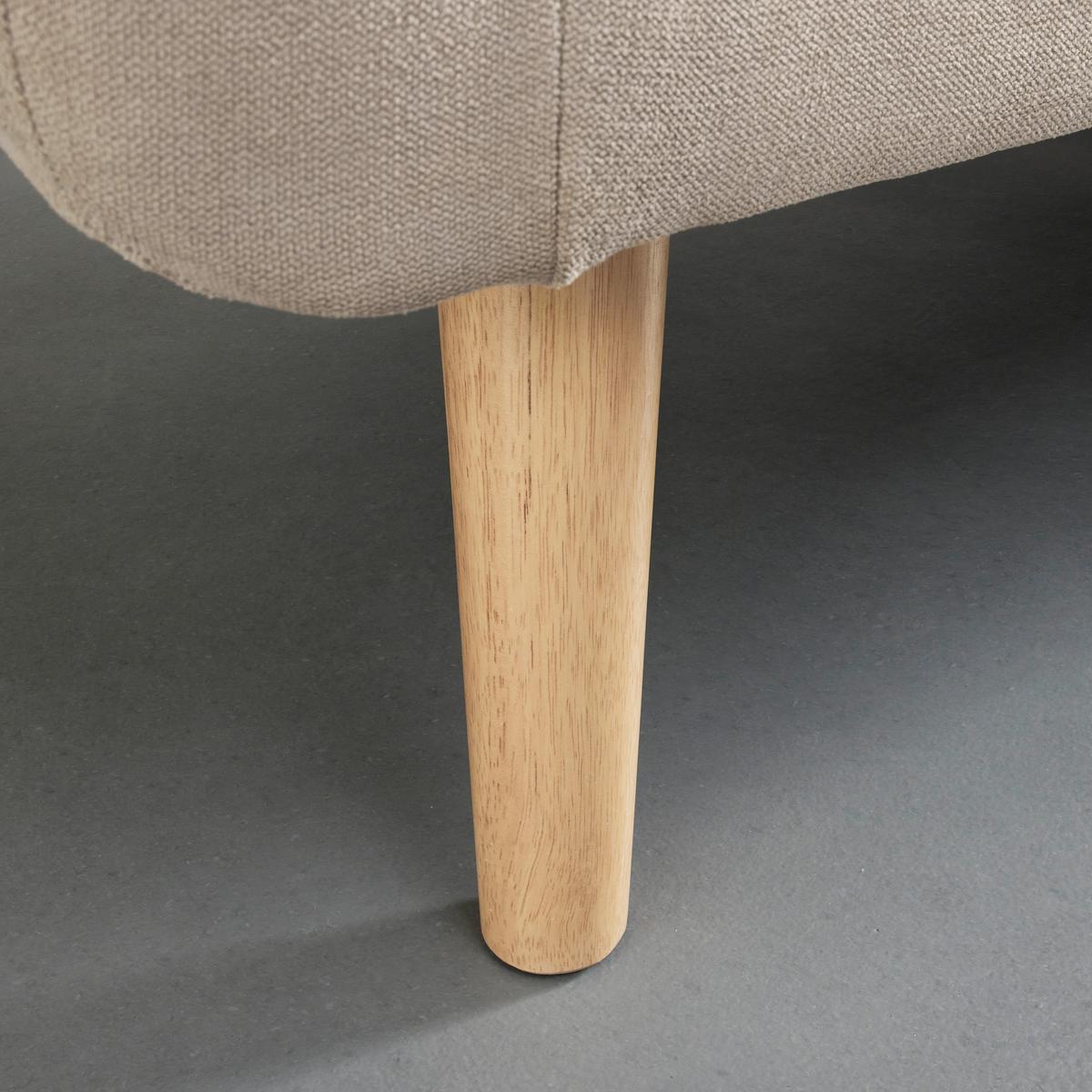 Sedacia súprava TAMARA béžová - prírodná farba/béžová, Modern, drevo/textil (198/83/143cm) - Bessagi Home