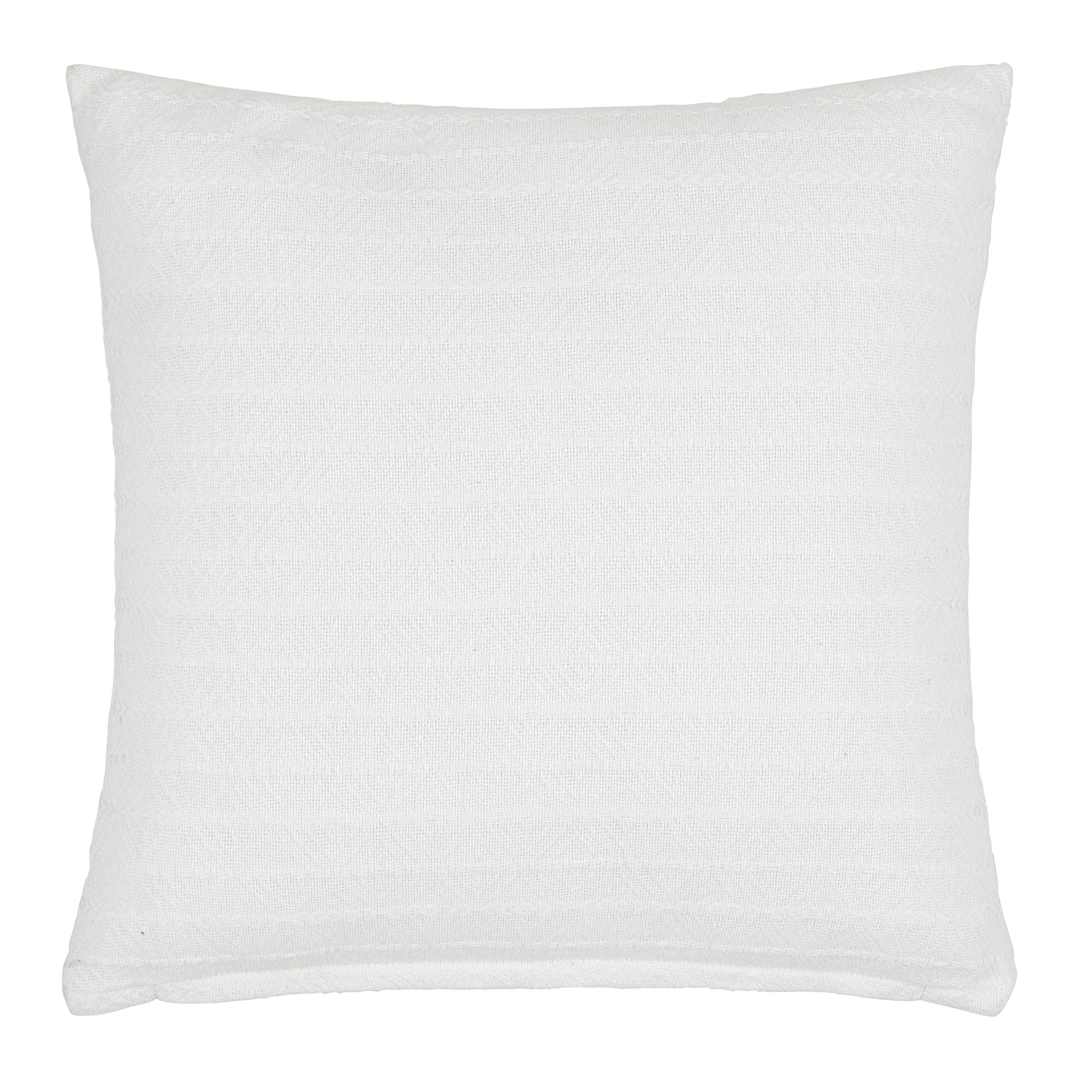 Dekoračný vankúš Tara, 45/45cm, prírodná - biela, Lifestyle, textil (45/45cm) - Mömax