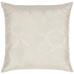 Zierkissen Sabrina 45x45 cm Polyester Creme mit Zipp - Creme, MODERN, Textil (45/45cm) - Luca Bessoni