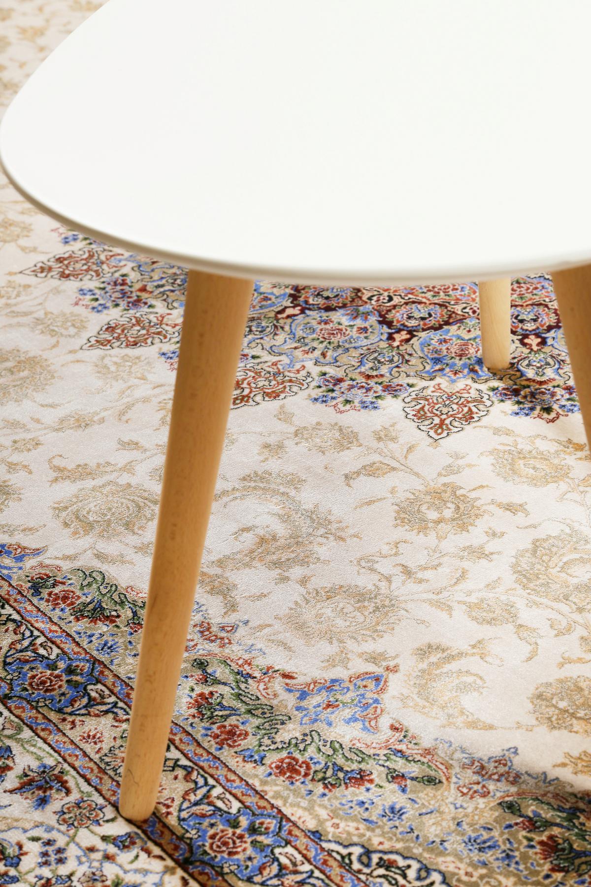 Orientalischer Webteppich Beige Täbriz 250x340 Cm - Beige, LIFESTYLE, Textil (250/340cm) - WECON HOME