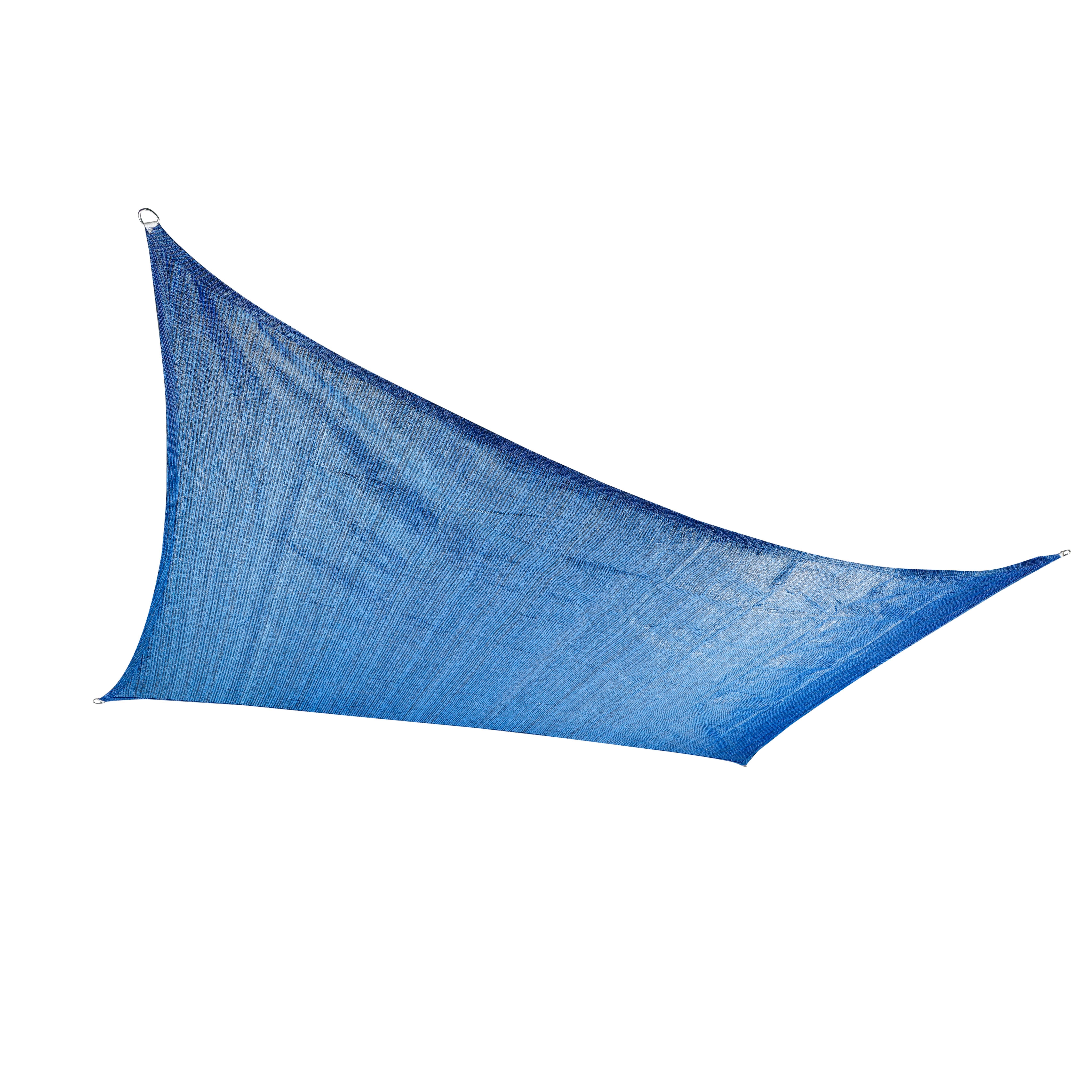 Sonnensegel Rechteck 2x3 M - Blau/Schwarz, MODERN, Textil/Metall (200/300cm)
