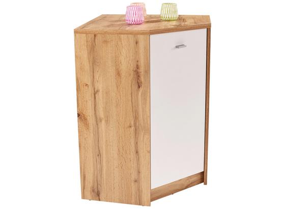 Komoda 4-you New Yuk10 - farby dubu/biela, Moderný, kompozitné drevo (60,9/85,4/60,9cm) Komoda 4-you New Yuk10 - farby dubu/biela, Moderný, kompozitné drevo (60,9/85,4/60,9cm)