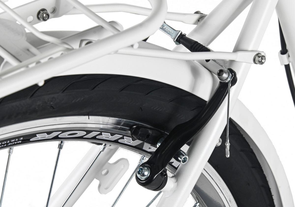 Trekkingrad Damen 28 Zoll - Weiß, LIFESTYLE, Metall (25/140/60cm)