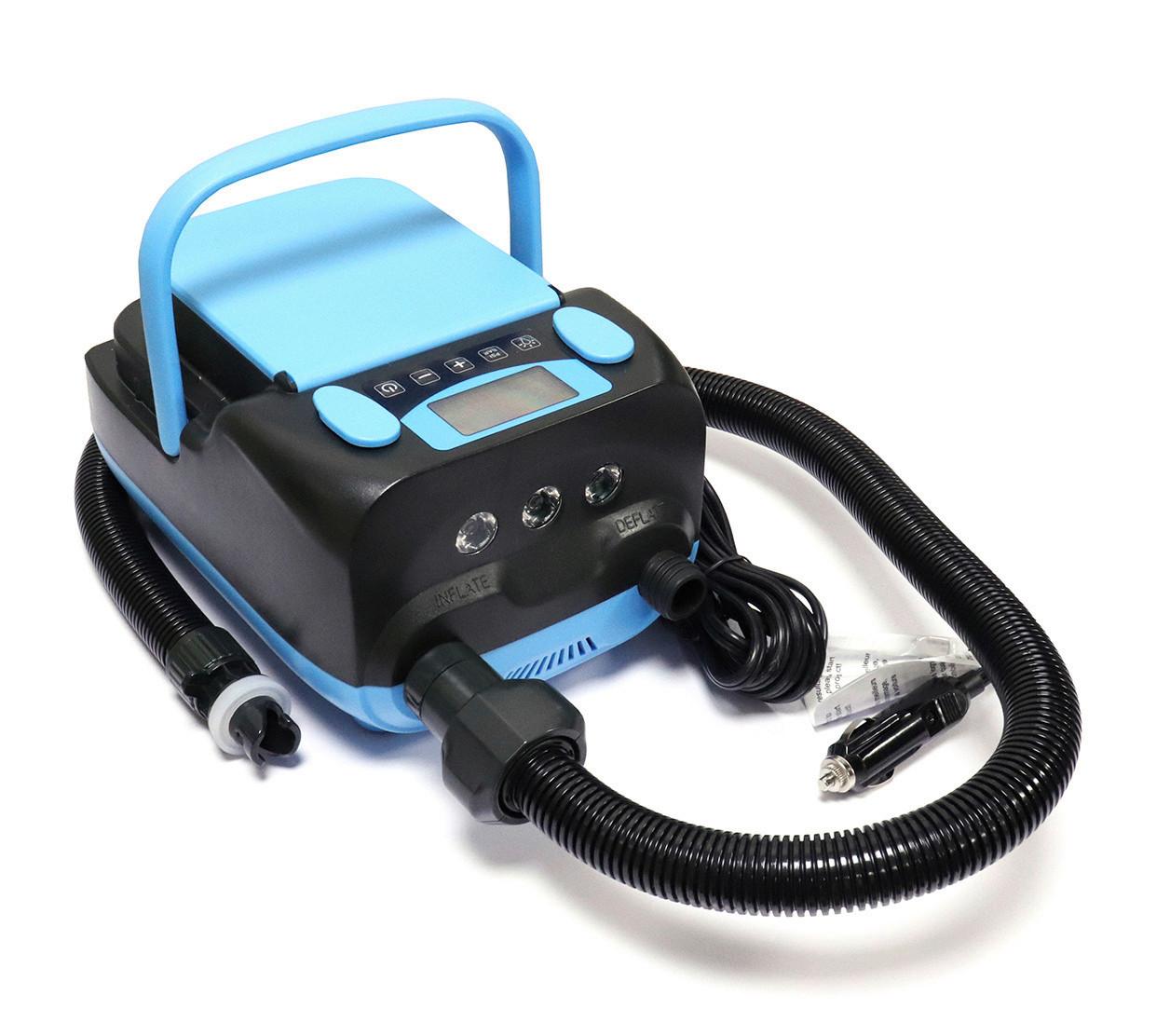 Luftpumpe Elektrisch Sup Star Pump 9 - Blau/Schwarz, Basics, Kunststoff (19/21/28cm)