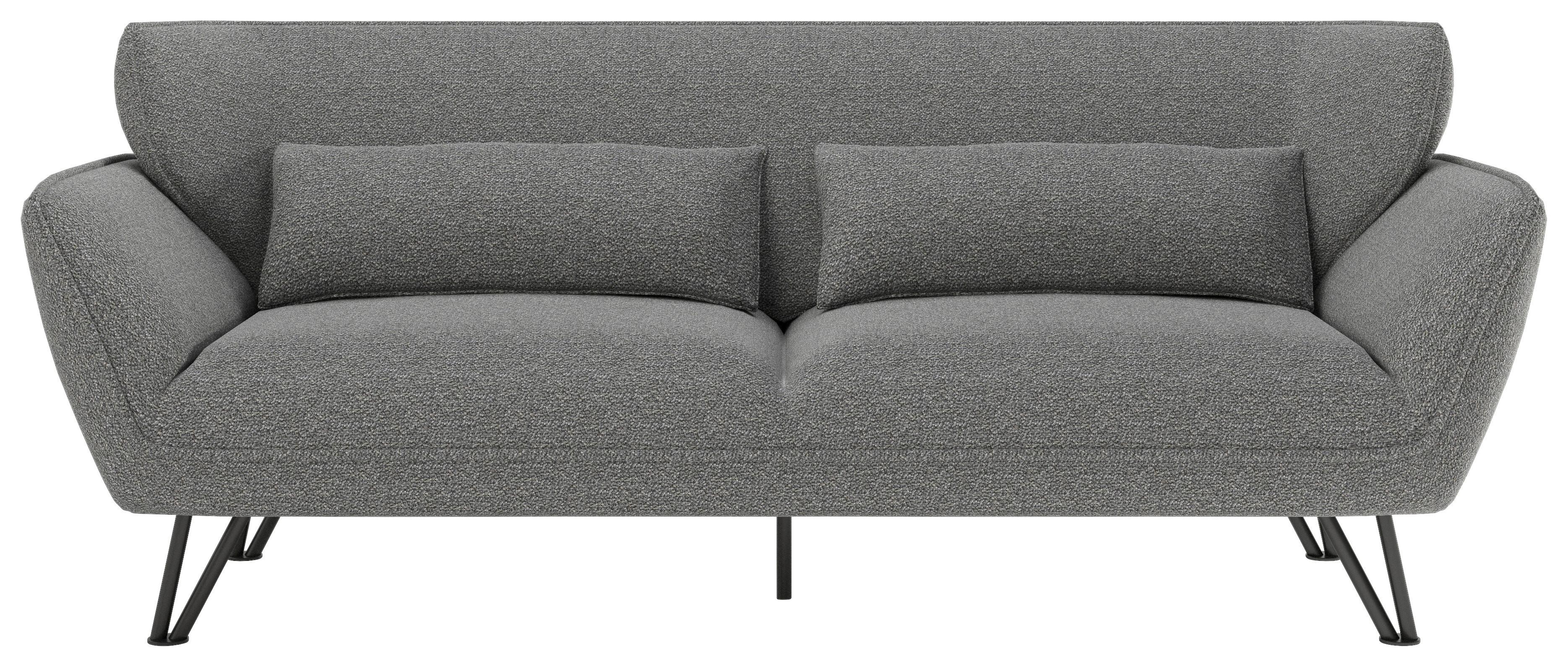 3-Sitzer-Sofa Medina - Anthrazit, MODERN, Textil (228/81/89cm) - MID.YOU