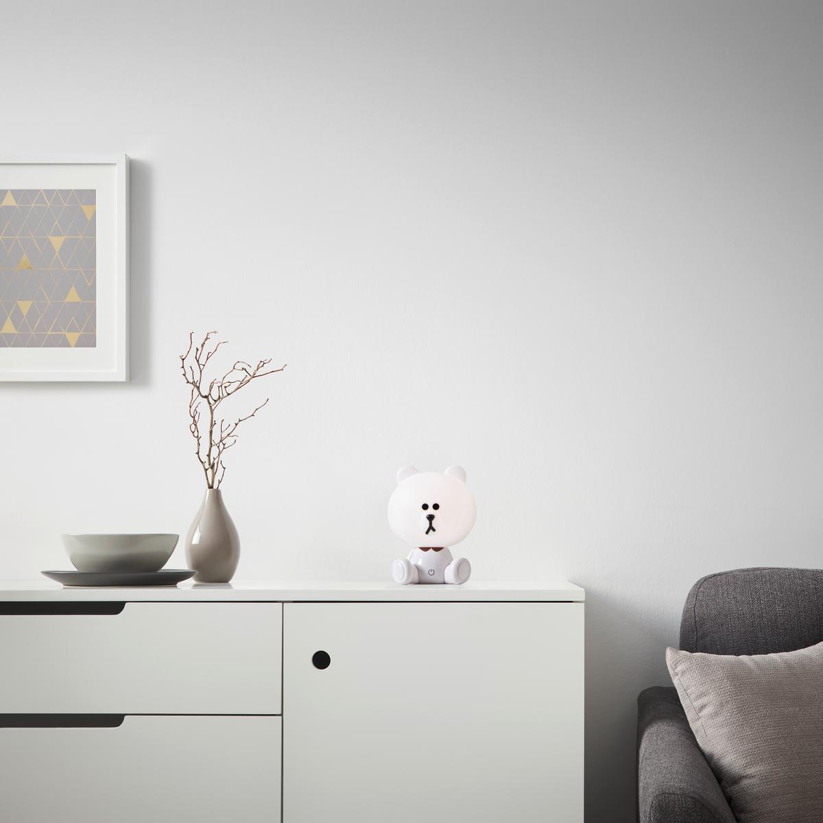 Stolní LED lampa Bärli V: 14,5cm, 2,5 Watt - bílá, Lifestyle, plast (19,2/14,5cm) - Mömax
