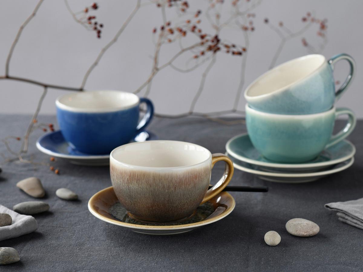 Tassenset Caldera Mix Multicolor L: 30 cm - Multicolor, Basics, Keramik - Creatable