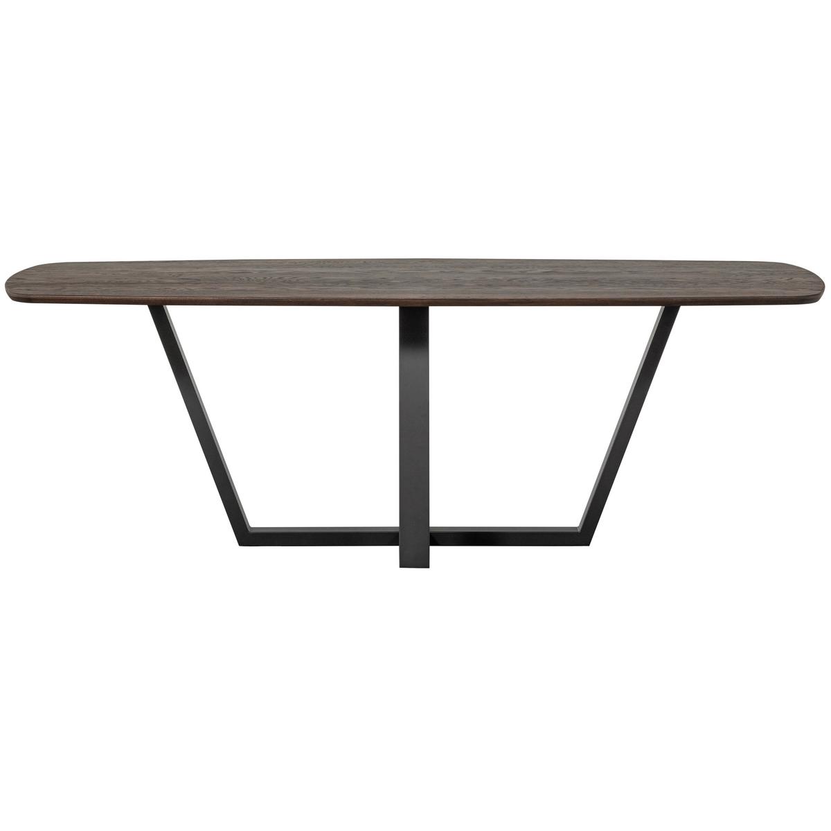 TISCHGESTELL Tablo Schwarz B: 147cm - Schwarz, MODERN, Metall (147/73/71cm) - Livetastic