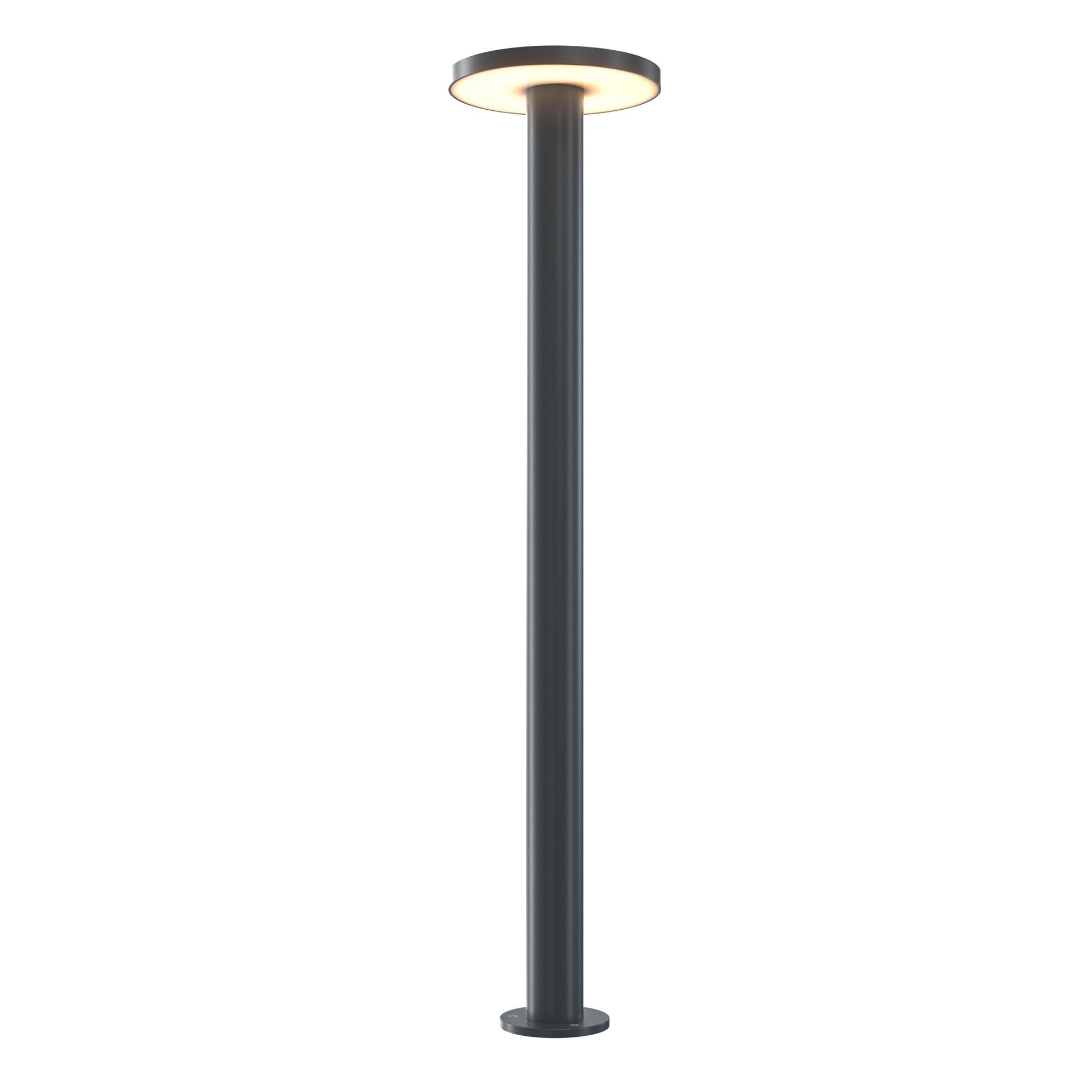 Wegeleuchte Wald - Graphitfarben, Trend, Metall (18/80cm) - MAYTONI