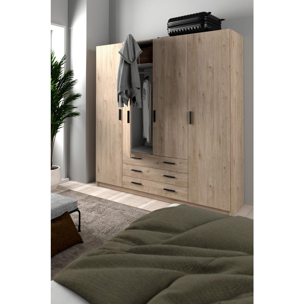 Drehtürenschrank mit Schubladen 195,5cm Sprint
