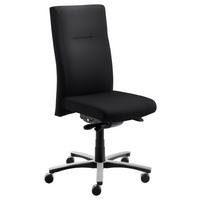 Drehstuhl My New Vision Schwarz B: 65 cm - Schwarz/Alufarben, MODERN, Holz/Kunststoff (65/108-119/62cm) - MID.YOU