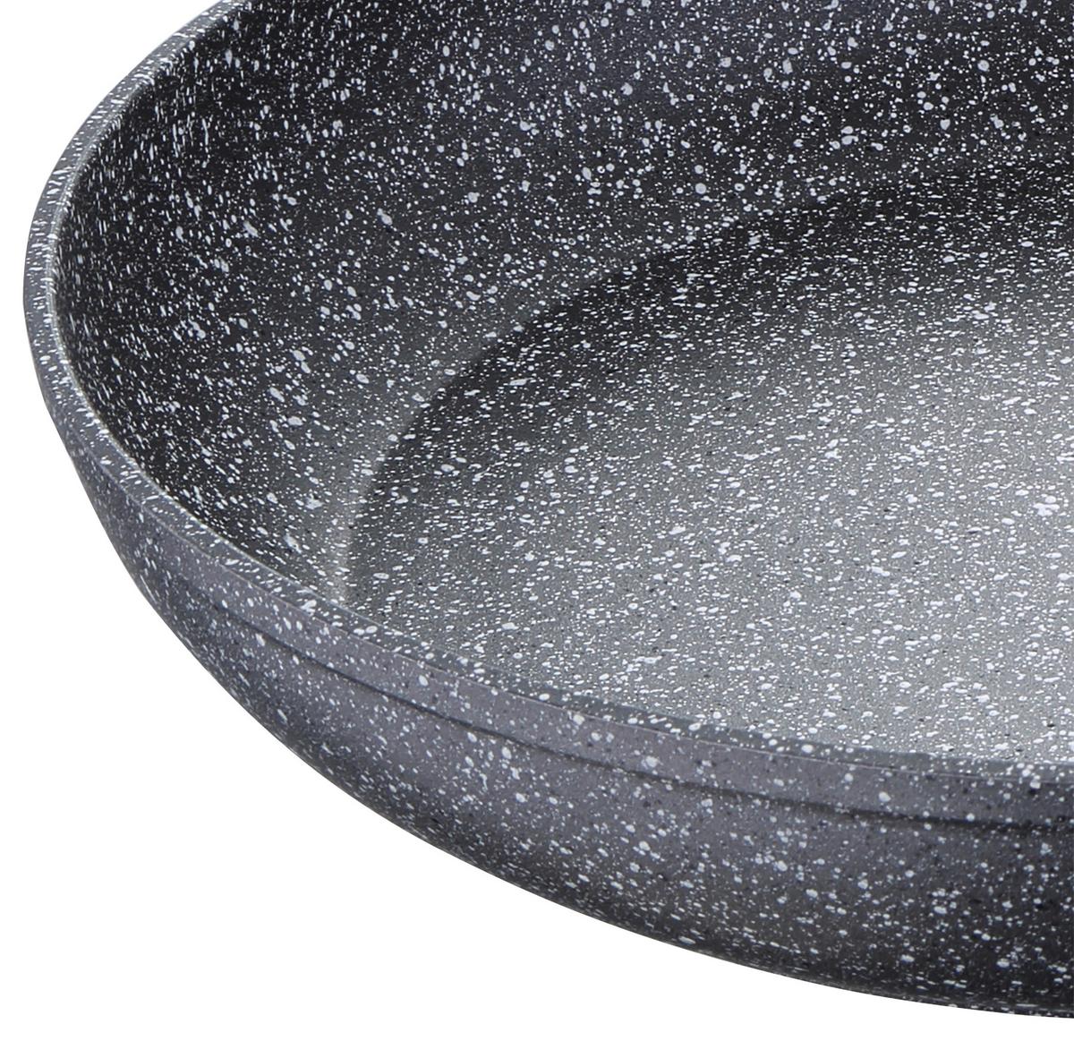 Bratpfanne Orion Ø 30 cm Aluminium Antihaftbeschichtet - Dunkelgrau, Basics, Kunststoff/Metall (30cm)