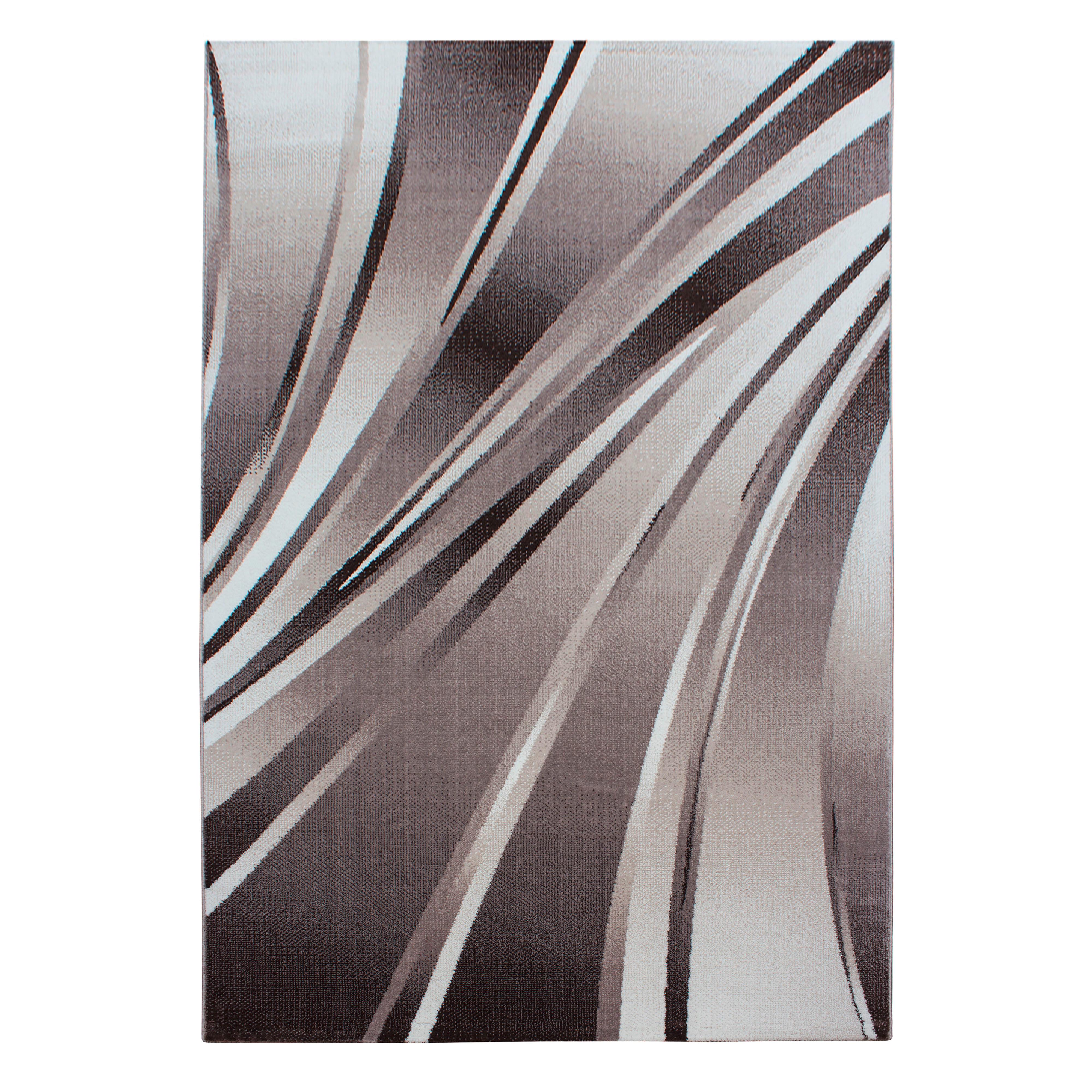 Flachwebteppich Parma - Braun, Design, Textil (240/340cm) - Novel