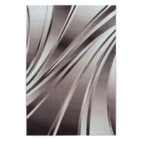 Flachwebteppich Parma - Braun, Design, Textil (280/370cm) - Novel