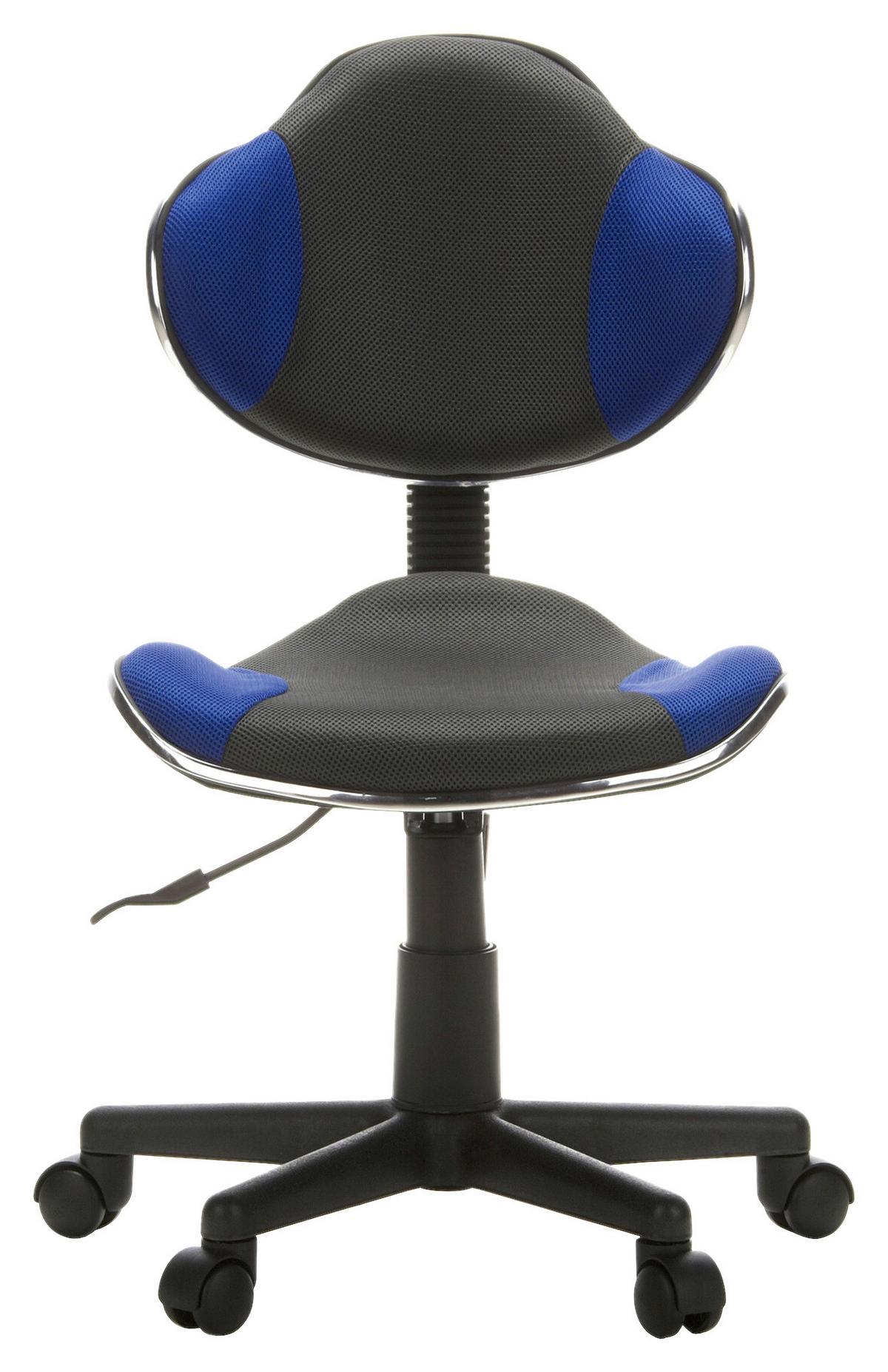 Jugenddrehstuhl Kiddy Gti 2 Blau/Grau - Blau/Grau, Basics, Kunststoff (45/86-101/42cm) - MID.YOU