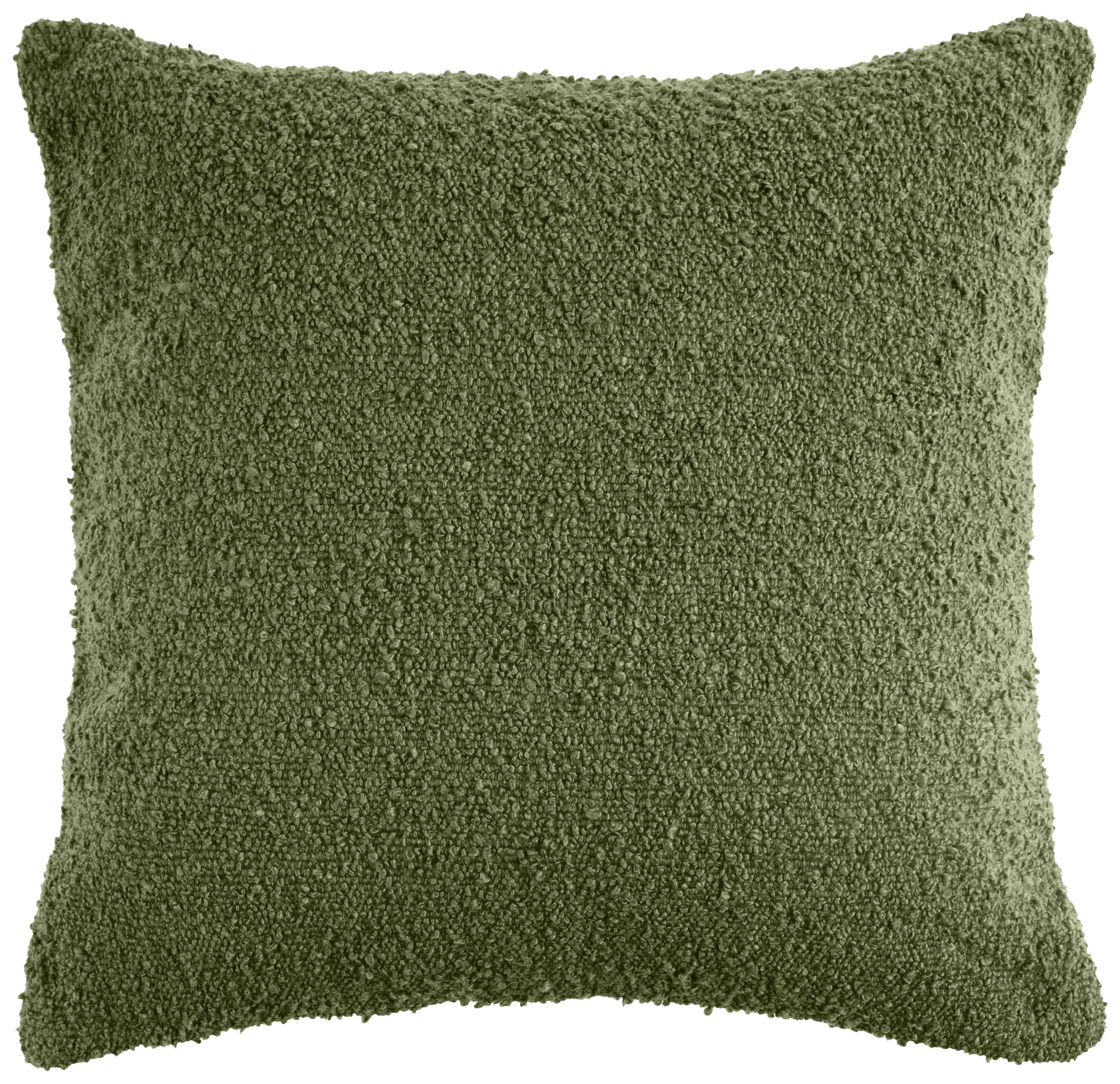 Díszpárna Viola Kb. 45/45cm - olívazöld, Modern, textil (45/45cm) - Luca Bessoni