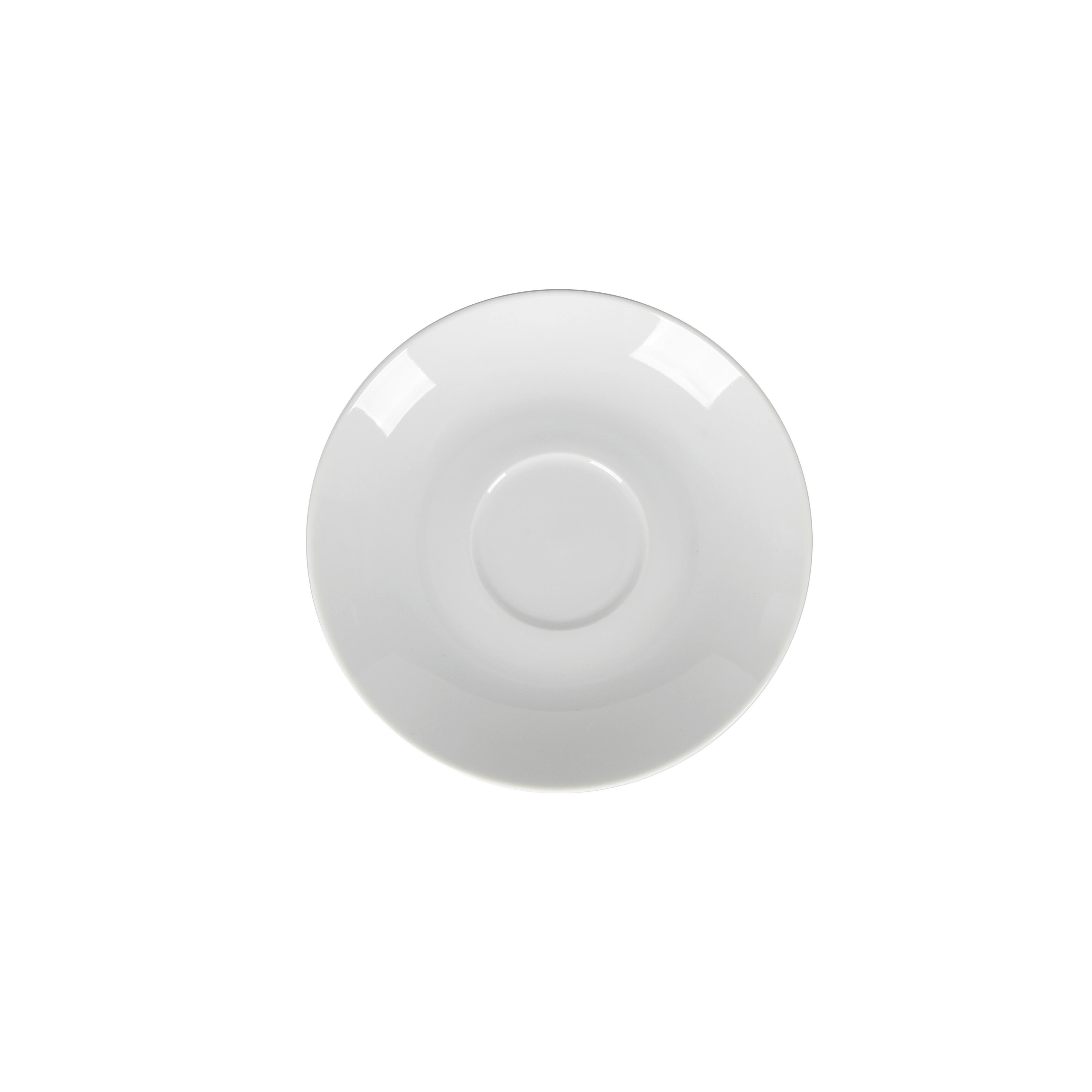 Csészealj Finola - fehér, Basics, kerámia (14cm) - Luca Bessoni