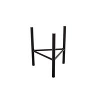 Blumenständer Aluminium Schwarz Bxhxt: 23x25x23 Cm - Schwarz, Basics, Metall (23/25/23cm)