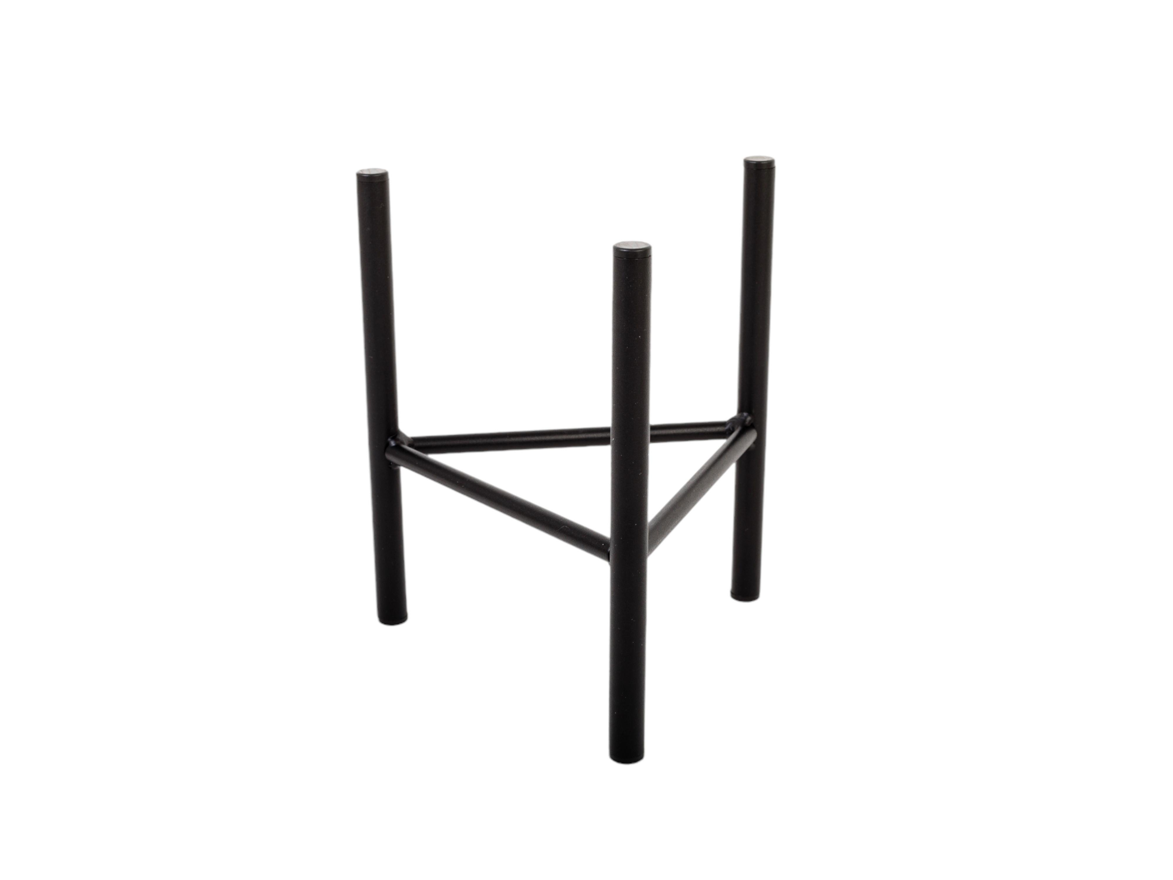 Blumenständer Aluminium Schwarz Bxhxt: 23x25x23 Cm