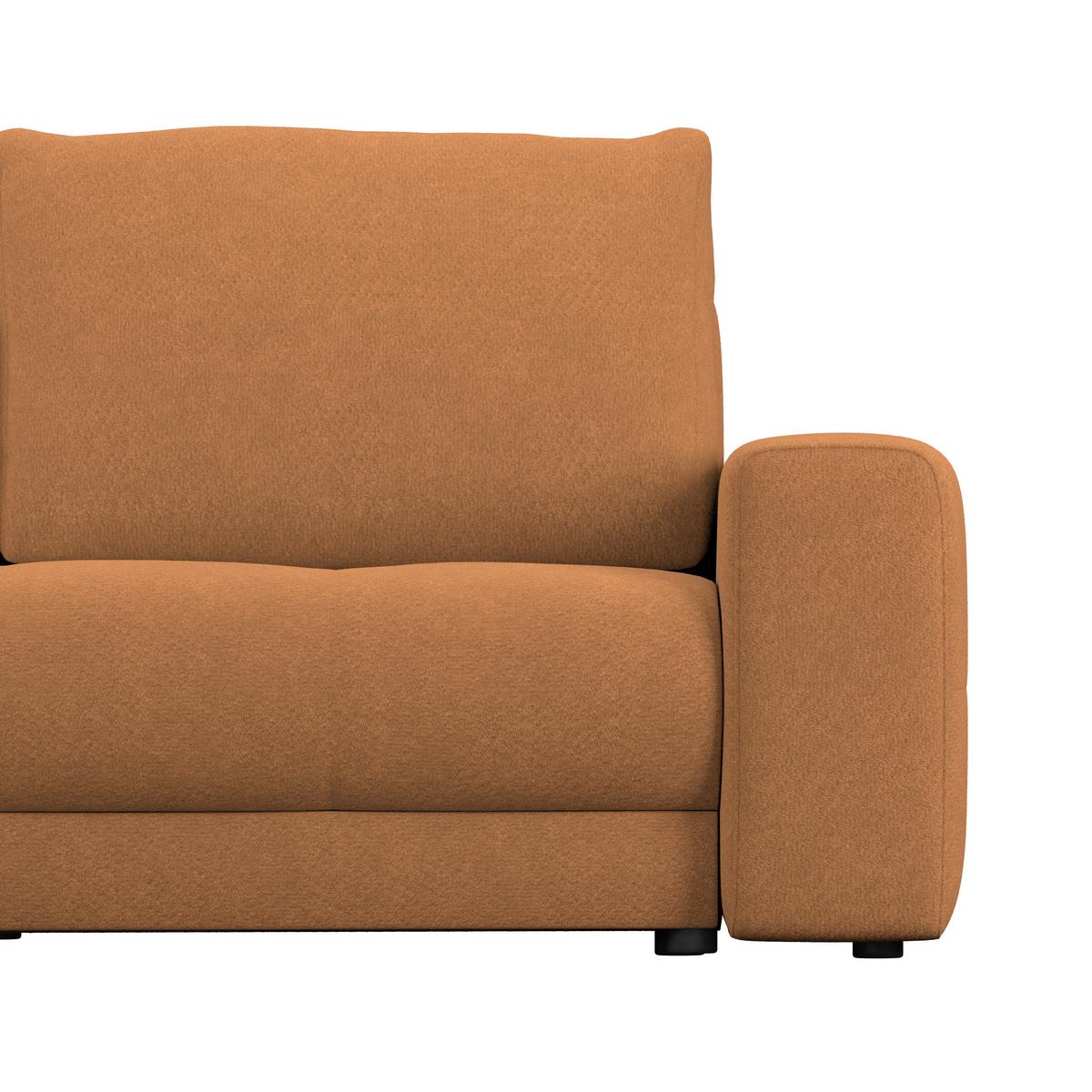 Ecksofa Adria Terracotta, S: 213x308 cm - Terracotta, Trend, Textil (213/308cm) - Luca Bessoni