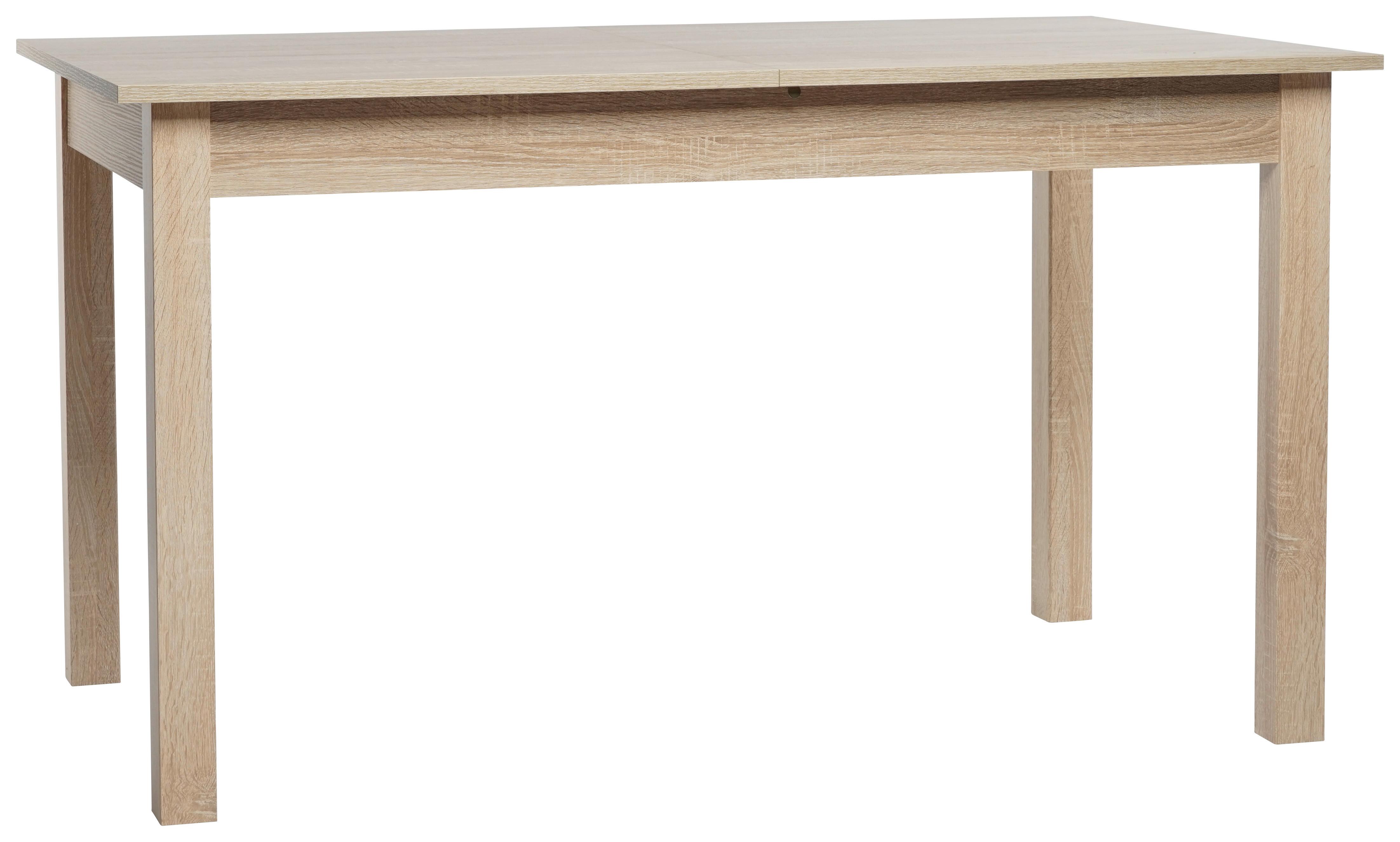 Esstisch ausziehbar Coburg 140-180x80 cm Eiche Dekor - Sonoma Eiche, Design, Holzwerkstoff (140/80/76,5cm) - P & B