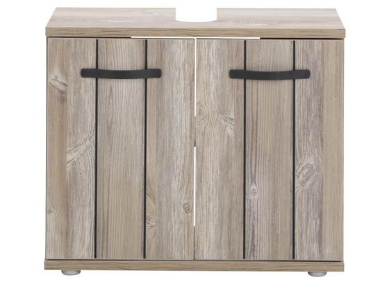 Skrinka Pod Umývadlo Catherine - farby borovice/tmavosivá, Moderný, kov/kompozitné drevo (69/58/35cm) - Mömax modern living Skrinka Pod Umývadlo Catherine - farby borovice/tmavosivá, Moderný, kov/kompozitné drevo (69/58/35cm) - Mömax modern living