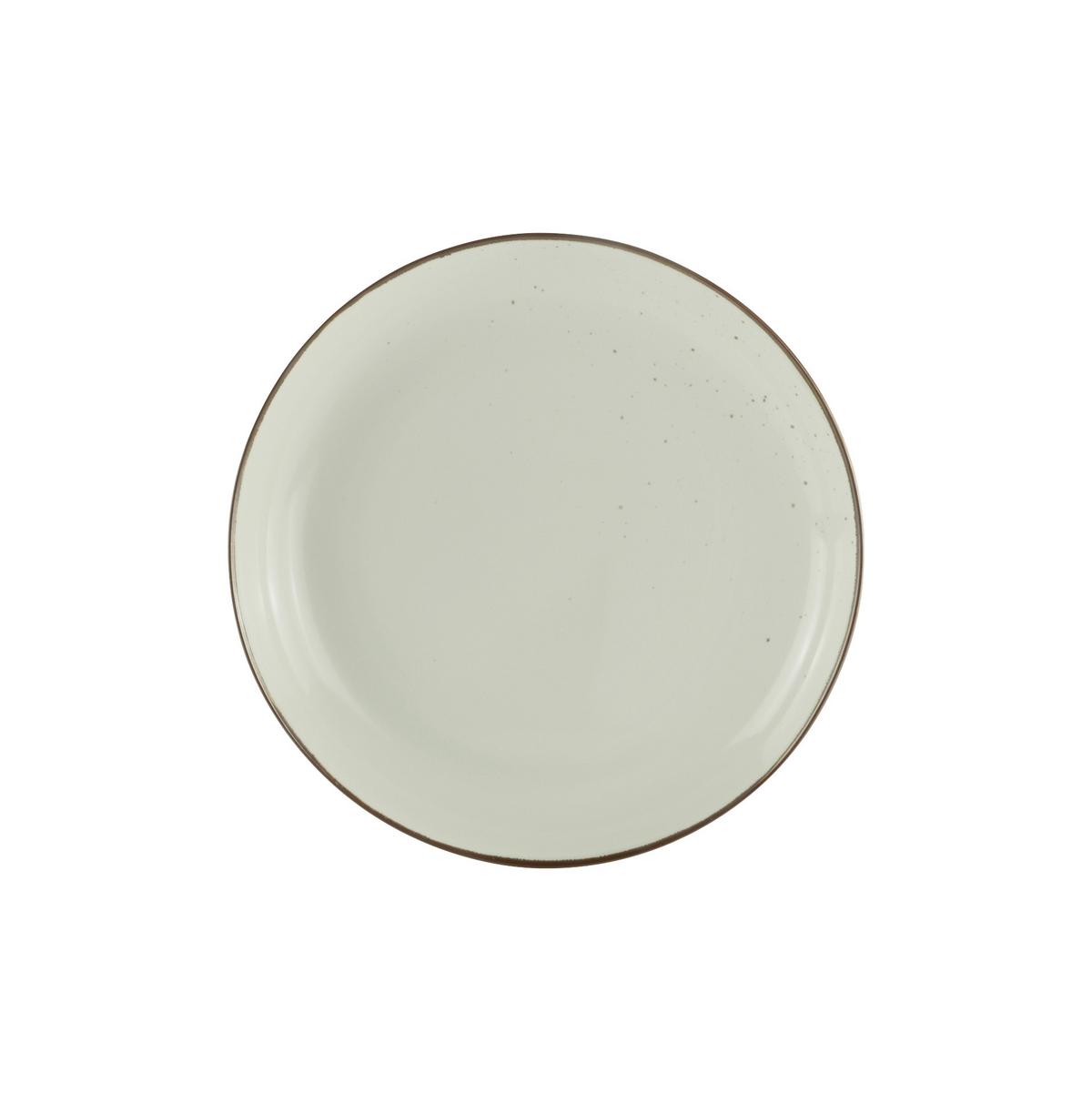 DEZERTNÍ TALÍŘEK CAPRI - krémová, Moderní, keramika (22/3,2cm) - Mömax