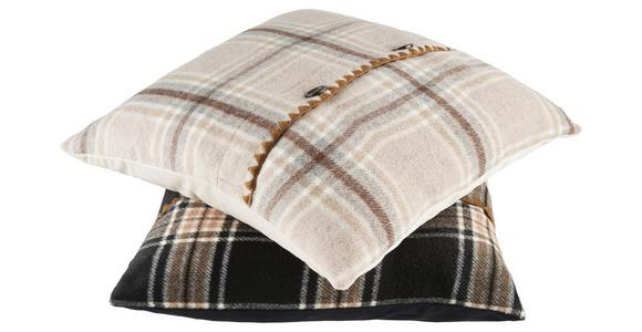 Zierkissen Mary 45x45 Cm Polyester Beige Mit Zipp - Beige, ROMANTIK / LANDHAUS, Textil (45/45cm) - James Wood