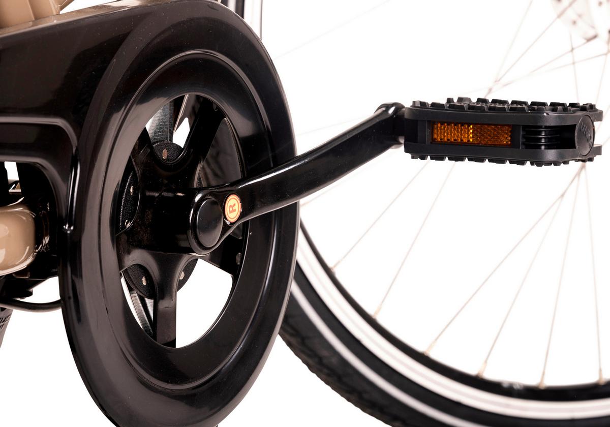 Elektrofahrrad Hollandia Optima Basic - Cappuccino, Basics, Metall (21/116/188cm)