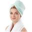 Vlasový Turban Shanty - modrá/sivá, textil (25/63cm) Vlasový Turban Shanty - modrá/sivá, textil (25/63cm)