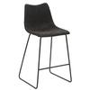 Tresenstuhl My Solo - Schwarz, KONVENTIONELL, Textil/Metall (49/99/51cm) - Livetastic