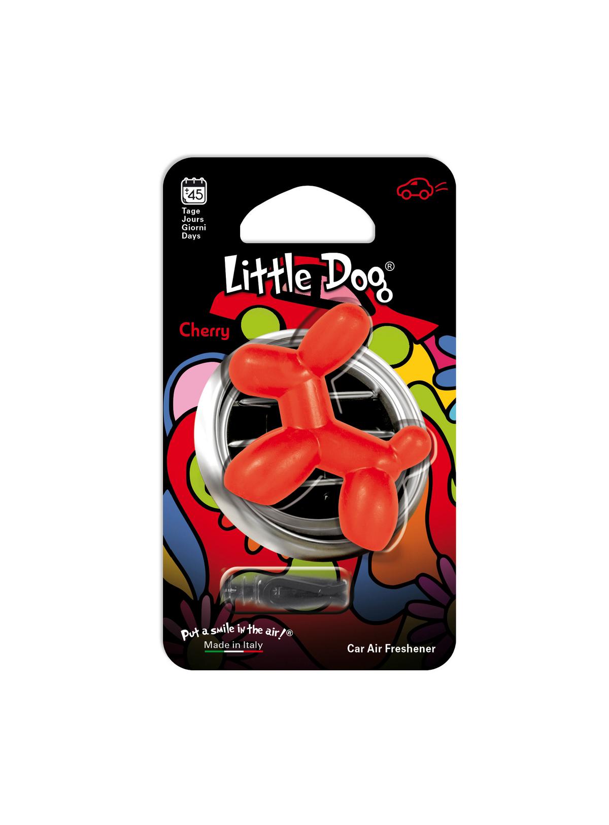 Lufterfrischer Auto Little Joe Kirschduft 1 Stk - Rot, Basics, Kunststoff (5/5/2cm)
