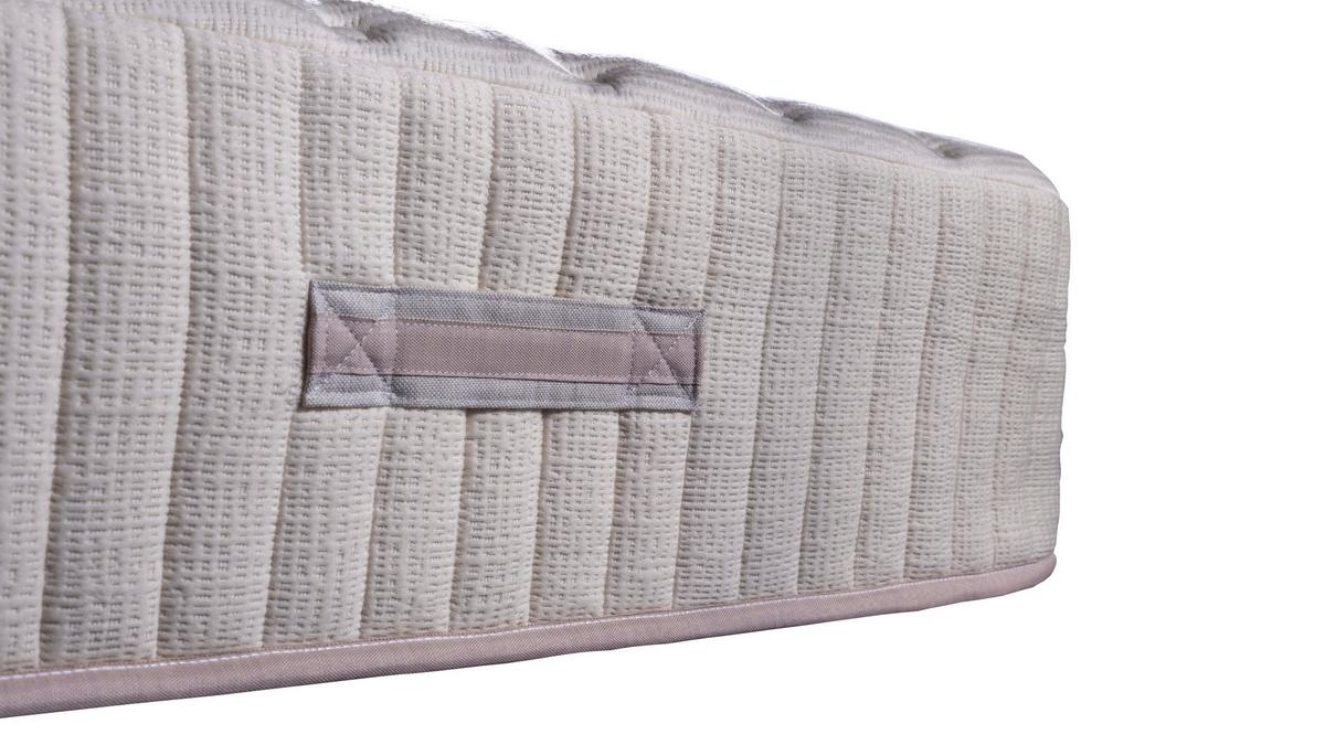 Taschenfederkernmatratze Lime Pure 90x200 cm H2 H: 30cm - Weiß, Basics, Textil (90/200cm) - Linea Natura