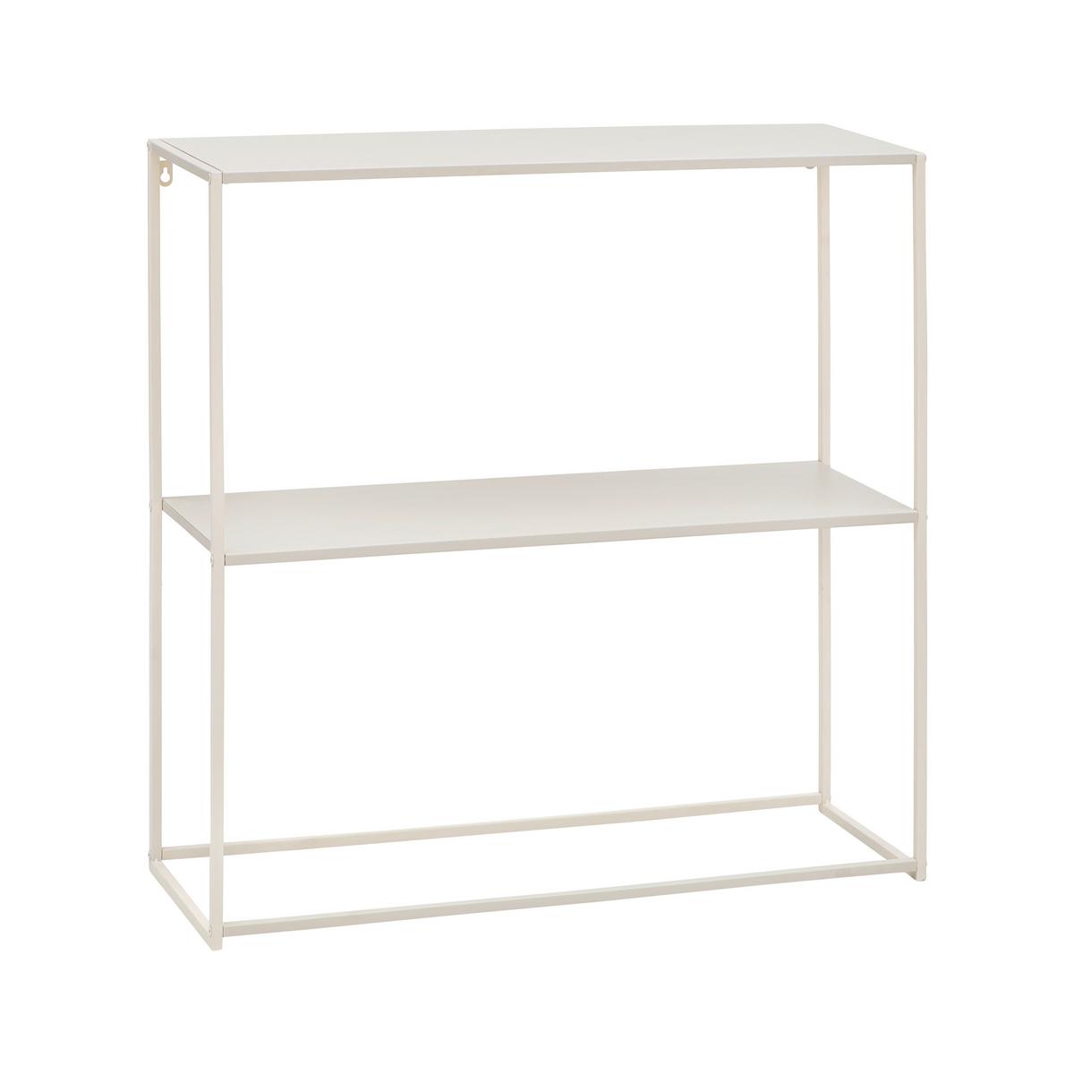 REGÁL CHLOE - piesková, Modern, kov (80/80/27cm) - Mömax