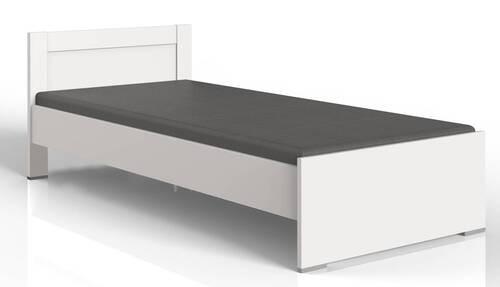 Bett 90x200 Cm Filou, Weiß - Weiß, LIFESTYLE, Holzwerkstoff (90/200cm) - Livetastic