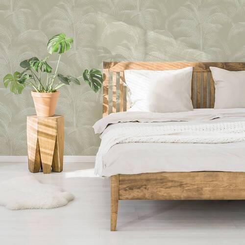 Vliestapete 112040 - Beige, Basics, Papier/Kunststoff (52/1005cm)