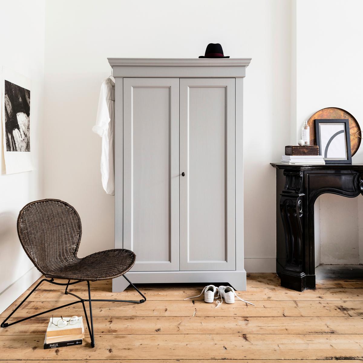 Kommode Isabel Grau B: 118 cm - Grau, Design, Holz (118/191/47cm) - Livetastic