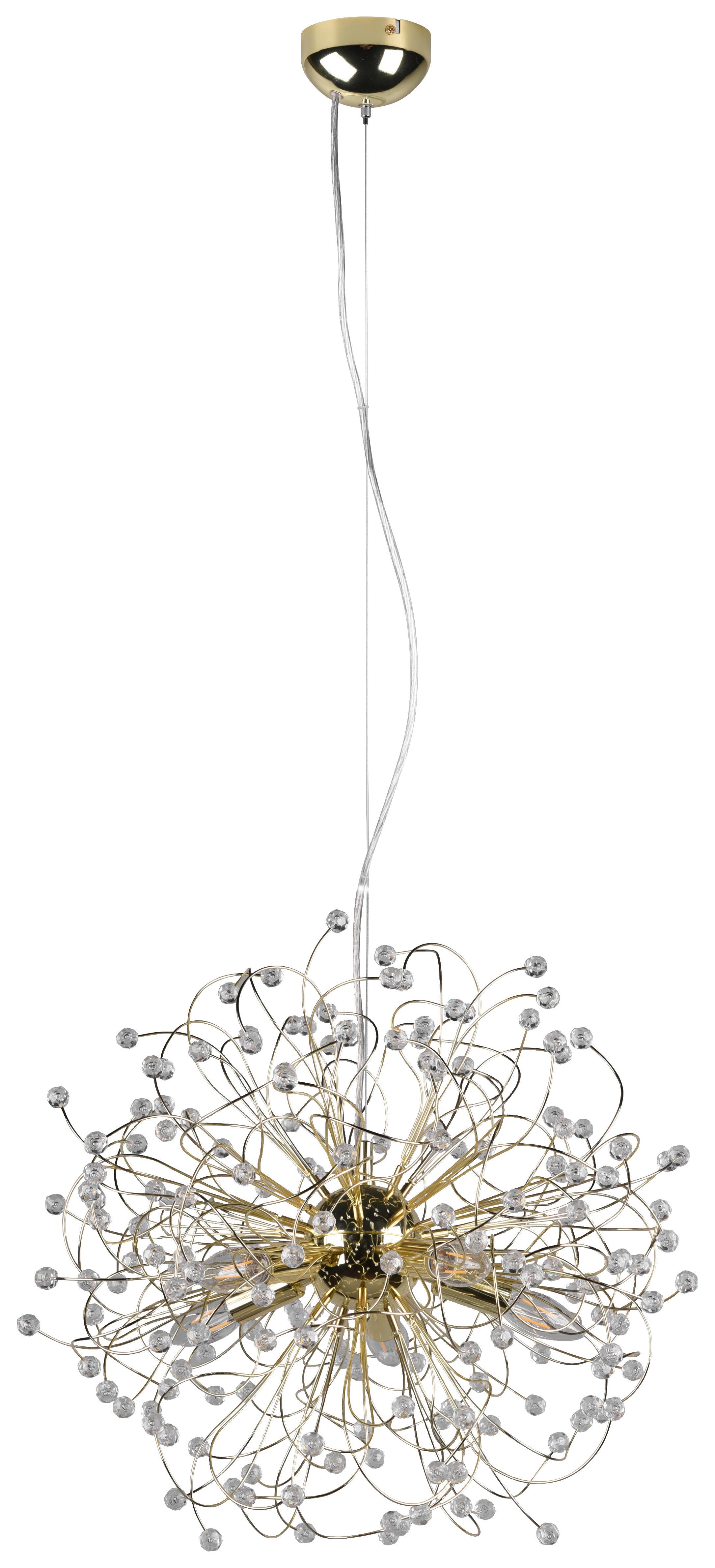 Hängeleuchte Gloria H: 150 Cm 5-Flammig, - ROMANTIK / LANDHAUS (55/150cm)