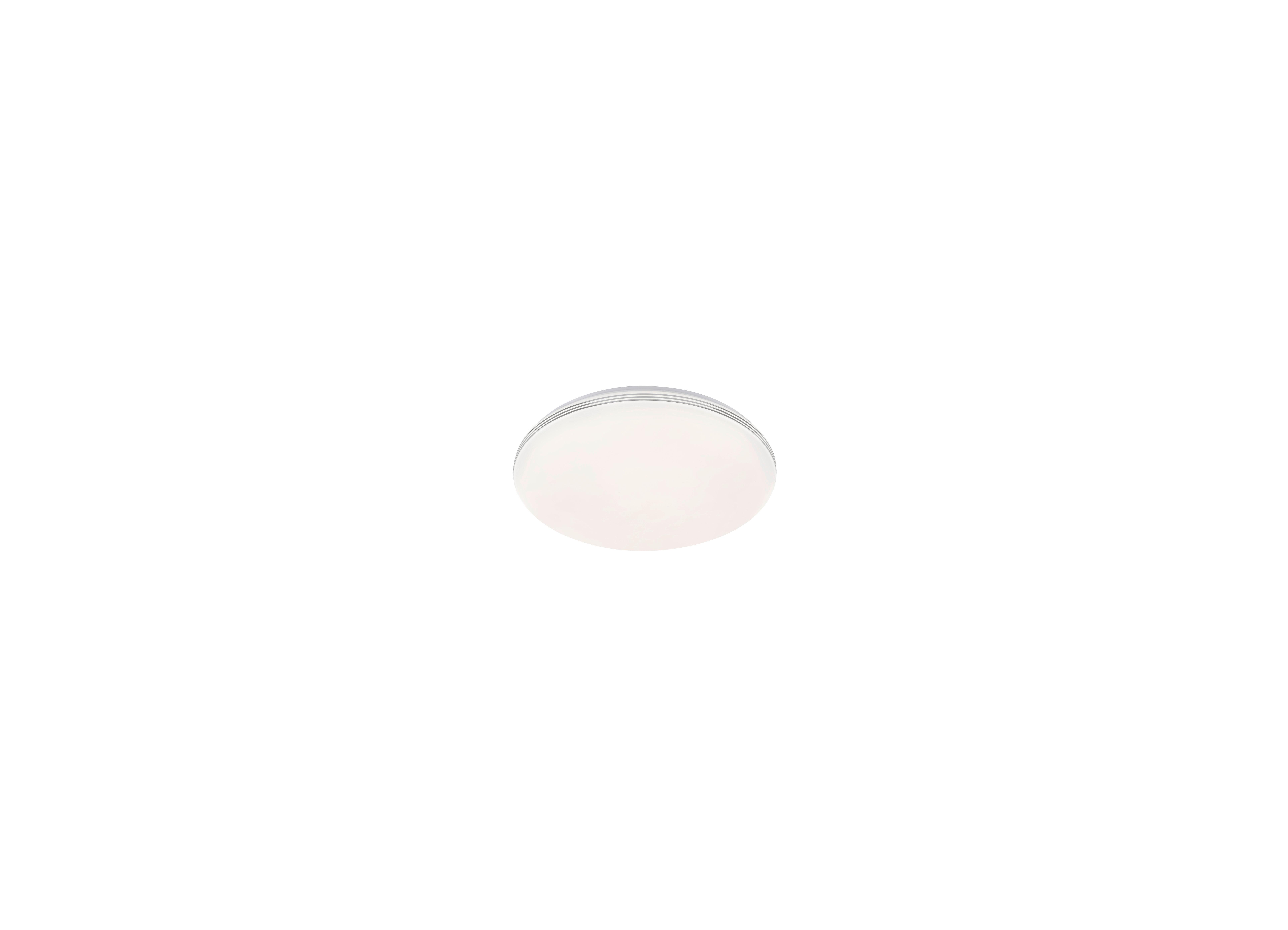 LED-Deckenleuchte 21116 Faro - Weiß, KONVENTIONELL, Glas (16cm) - Fischer & Honsel
