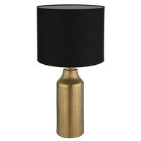 Tischleuchte 21736g Elden - Goldfarben/Schwarz, Basics, Keramik/Kunststoff (30,5/61cm) - Globo